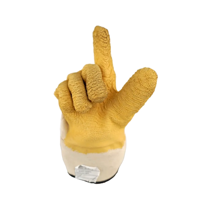 Перчатки с латексным покрытием, манжет - крага, Safeprotect