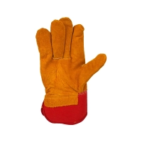 Перчатки спилковые комбинированные утепленные Перчатки спилковые комбинированные утепленные