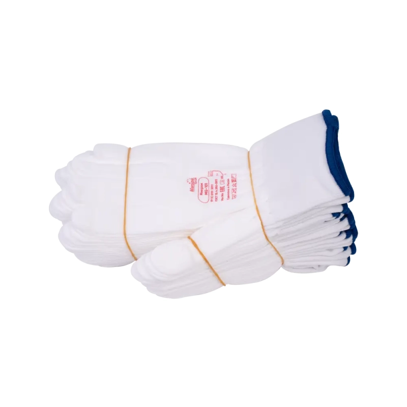 Упаковка перчаток нейлоновых (10 пар) размер 8