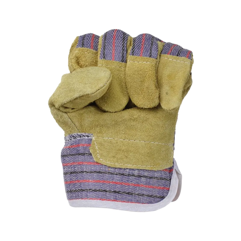 Перчатки спилковые комбинированные Ангара, 0115 Перчатки спилковые комбинированные Ангара, 0115