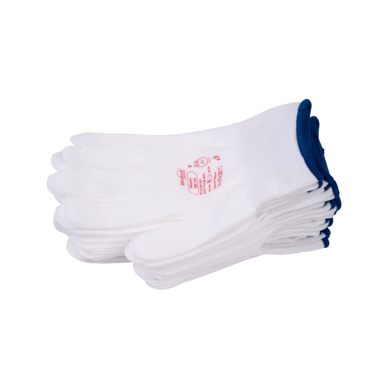 Упаковка перчаток нейлоновых (10 пар) размер 8