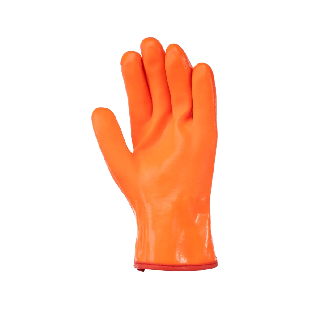 Перчатки ПВХ утеплённые бензомаслостойкие TM 2Hands Аляска, манжет - жесткая крага 3027 Перчатки ПВХ утеплённые бензомаслостойкие TM 2Hands Аляска, манжет - жесткая крага 3027