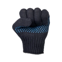 Перчатки рабочие х/б полушерсть с ПВХ, 7 класс, 65гр,