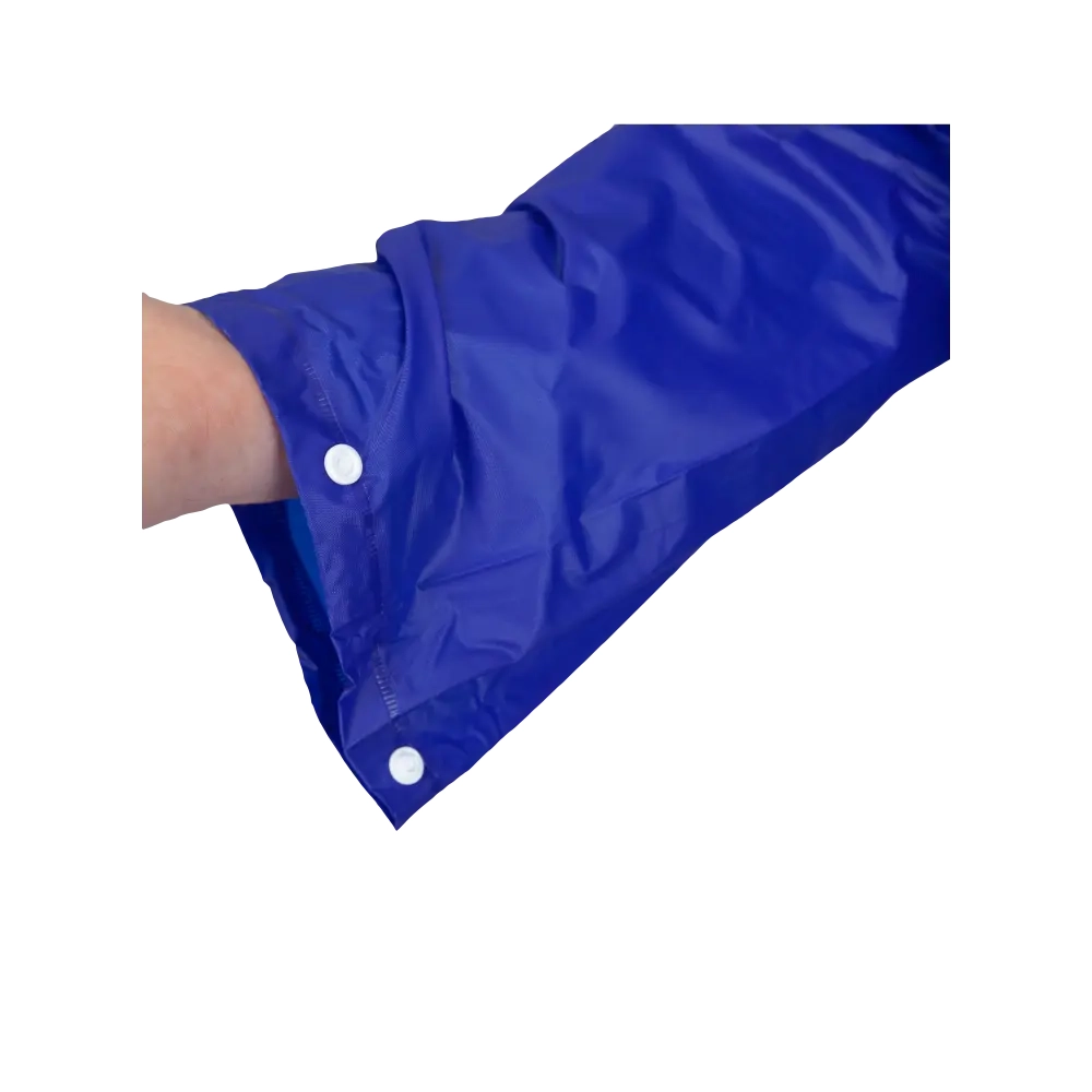 Плащ-дождевик №4 влагозащитный из ПВХ синий, с капюшоном, для мужчин и женщин (XL) Плащ-дождевик №4 влагозащитный из ПВХ синий, с капюшоном, для мужчин и женщин (XL)