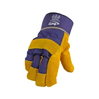 Перчатки спилковые комбинированные утеплённые Перчатки спилковые комбинированные утеплённые