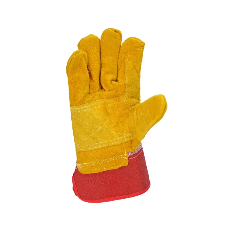 Перчатки спилковые комбинированные Ангара, 0115 Перчатки спилковые комбинированные Ангара, 0115