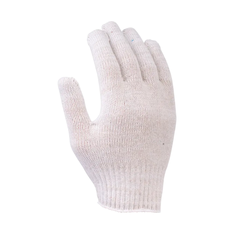 Перчатки х/б с ПВХ, 56гр, 7,5 класс, точка, белые Перчатки х/б с ПВХ, 56гр, 7,5 класс, точка, белые