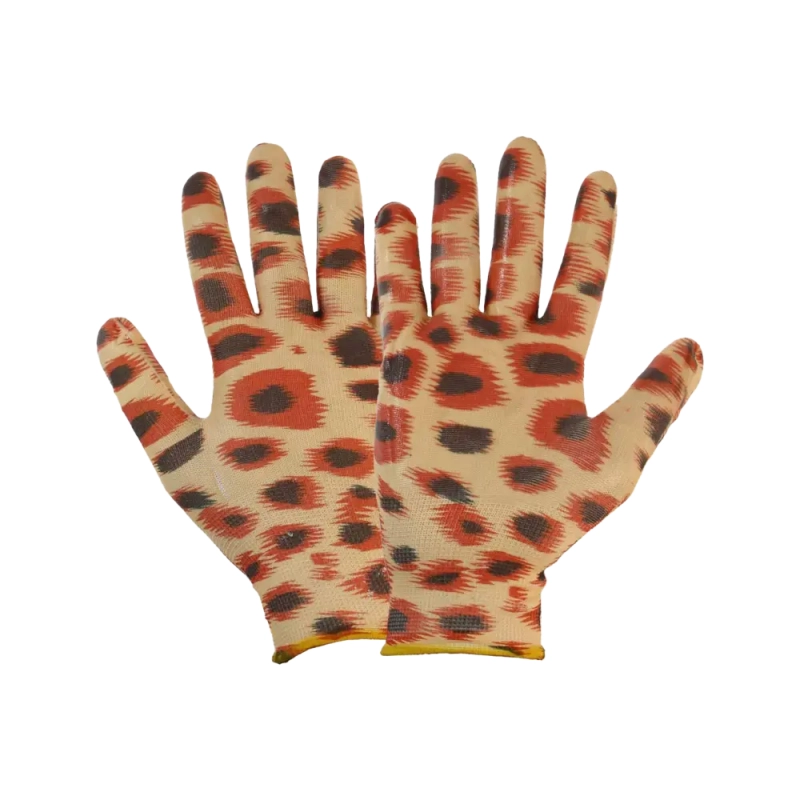 Перчатки нейлоновые с нитрилом садовые 1422 Перчатки нейлоновые с нитрилом садовые 1422