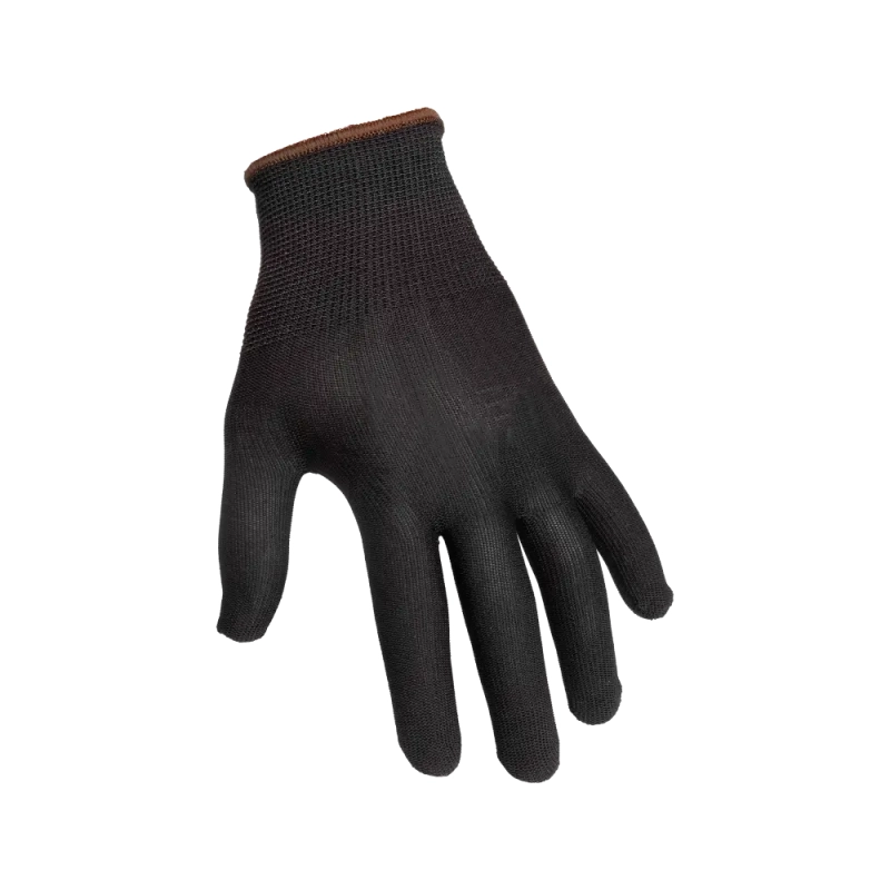 Перчатки нейлоновые без ПВХ, арт.1423 черные (р.8) Перчатки нейлоновые без ПВХ, арт.1423 черные (р.8)