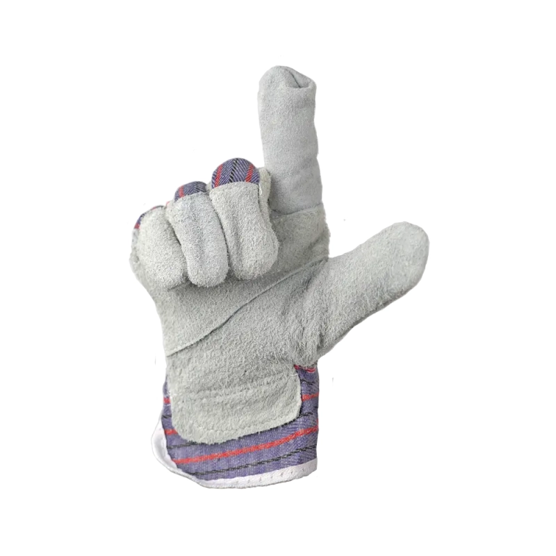 Перчатки спилковые комбинированные Ангара, 0115 Перчатки спилковые комбинированные Ангара, 0115