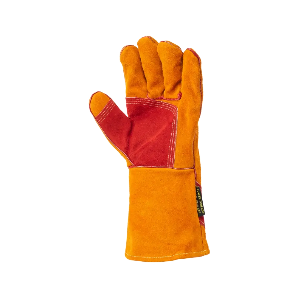 Краги спилковые сварщика пятипалые Siberia T12-11-RU Kevlar (р. 12) Краги спилковые сварщика пятипалые Siberia T12-11-RU Kevlar (р. 12)