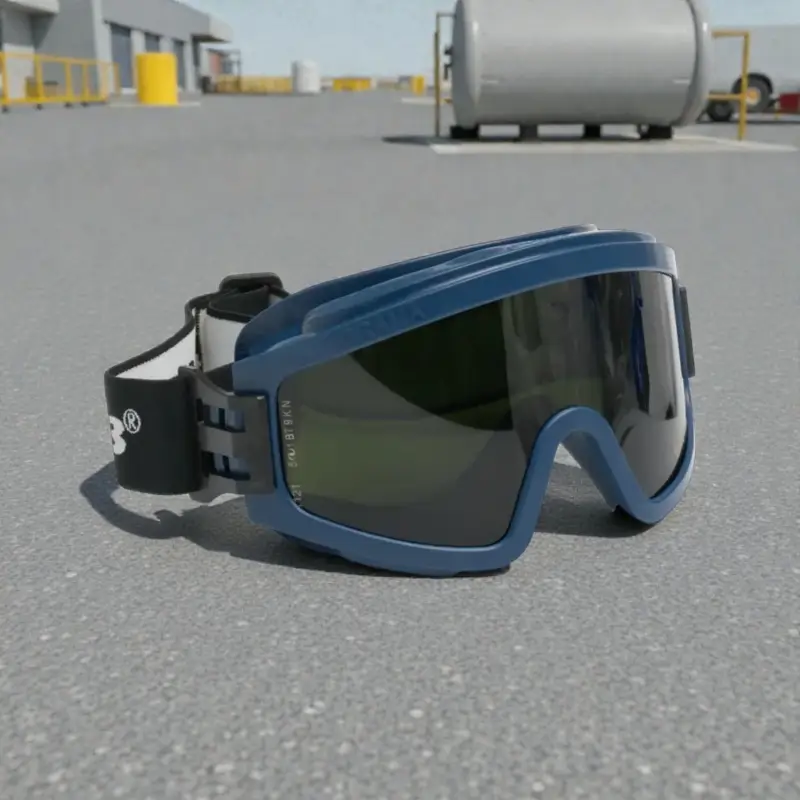 Очки ЗН11 Панорама СтронгГласс  закрытые затемненные, непрямая вентиляция, арт. 21134