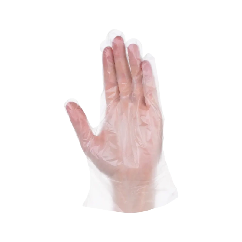 Перчатки полиэтиленовые, 100 шт/уп. 1611 р.L Перчатки полиэтиленовые, 100 шт/уп. 1611 р.L