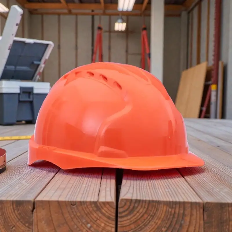 Каска защитная с храповым механизмом ОРАНЖ Каска защитная с храповым механизмом ОРАНЖ