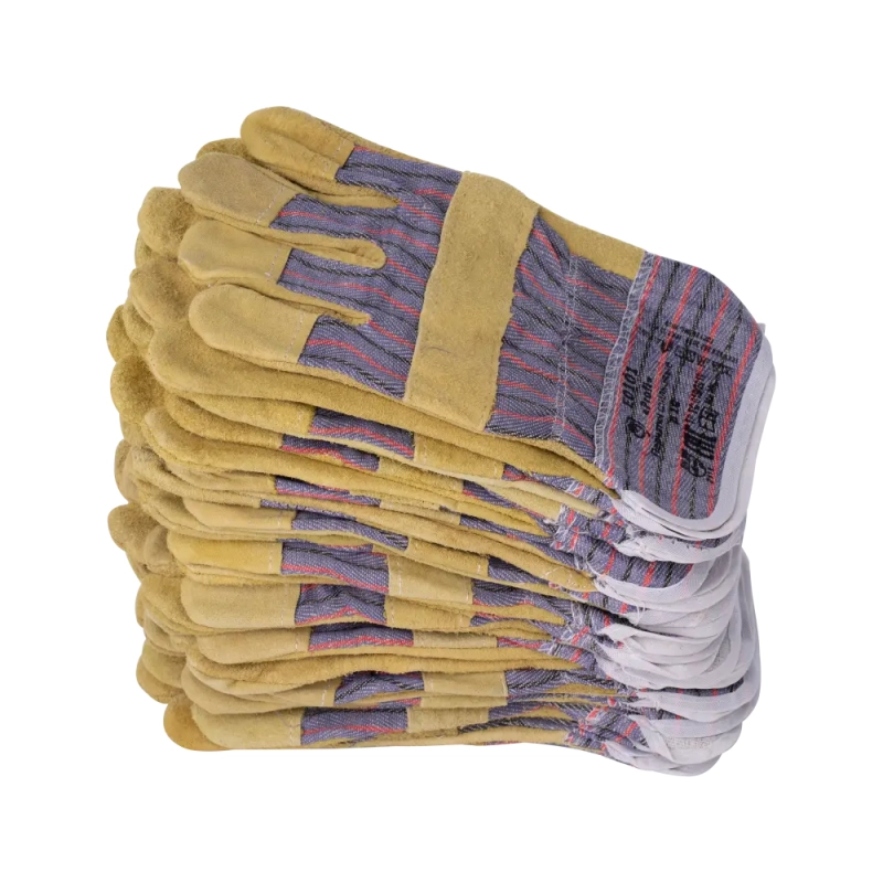 Перчатки спилковые комбинированные Ангара, 0115 Перчатки спилковые комбинированные Ангара, 0115