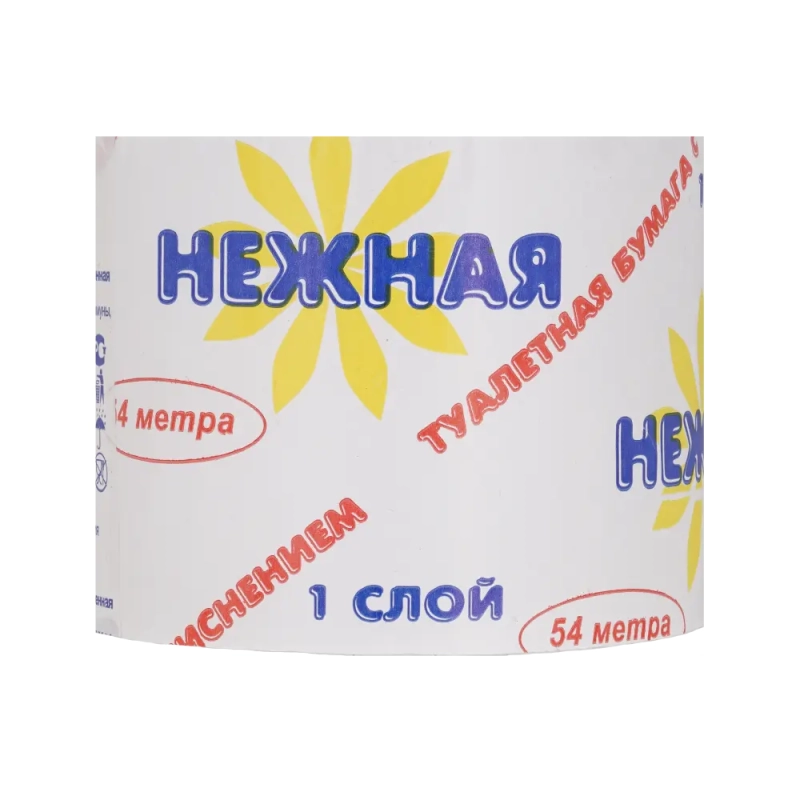 Бумага туалетная Нежная Бумага туалетная Нежная