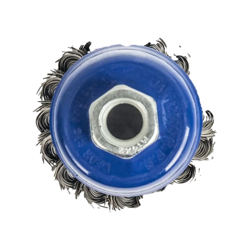 Кордщетка для УШМ чашеобразная витая 75 мм М14, Практика 032-461 Кордщетка для УШМ чашеобразная витая 75 мм М14, Практика 032-461