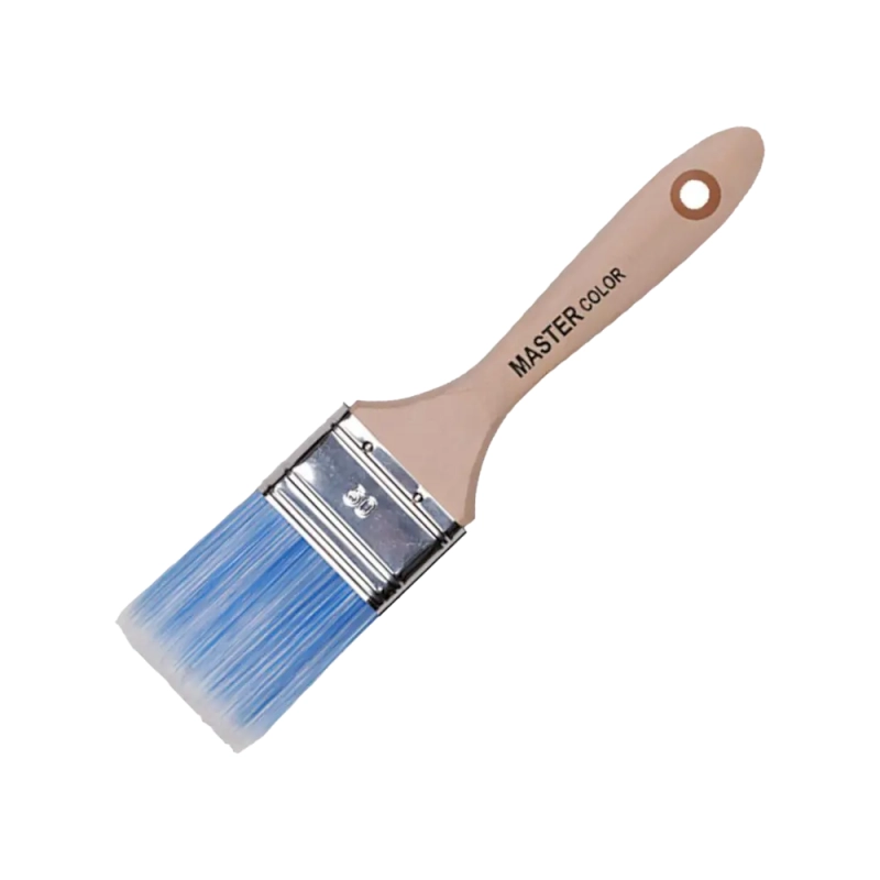 Кисть флейцевая 30 мм c синтетической щетиной Master Color Pro 30-0031