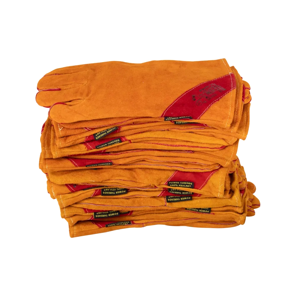 Краги спилковые сварщика пятипалые Siberia T12-11-RU Kevlar (р. 12) Краги спилковые сварщика пятипалые Siberia T12-11-RU Kevlar (р. 12)