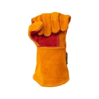 Краги спилковые сварщика пятипалые Siberia T12-11-RU Kevlar (р. 12) Краги спилковые сварщика пятипалые Siberia T12-11-RU Kevlar (р. 12)