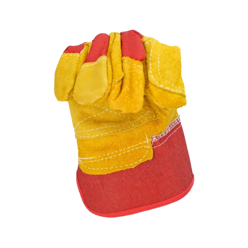 Перчатки спилковые комбинированные Ангара, 0115 Перчатки спилковые комбинированные Ангара, 0115