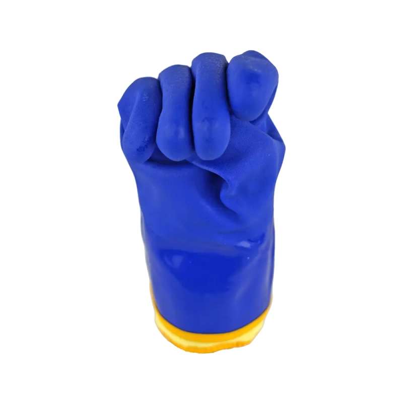 Перчатки ПВХ утеплённые TM 2Hands 5К30 Перчатки ПВХ утеплённые TM 2Hands 5К30