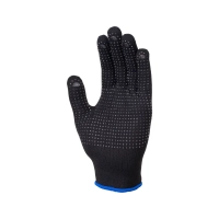 Перчатки (р. 9) ПВХ Микрон MG-112 (TNG-28), арт.1418 черные