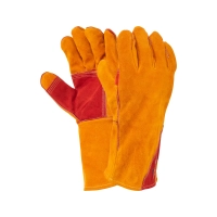 Краги спилковые сварщика пятипалые Siberia T12-11-RU Kevlar (р. 12) Краги спилковые сварщика пятипалые Siberia T12-11-RU Kevlar (р. 12)