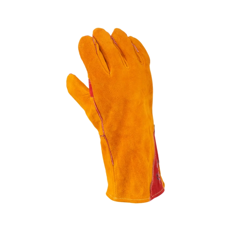 Краги спилковые сварщика пятипалые Siberia T12-11-RU Kevlar (р. 12) Краги спилковые сварщика пятипалые Siberia T12-11-RU Kevlar (р. 12)