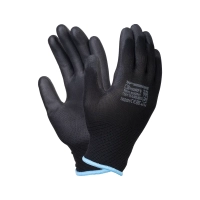 Перчатки нейлоновые с полиуретаном арт. 2101 (р.8 M) серый Перчатки нейлоновые с полиуретаном арт. 2101 (р.8 M) серый