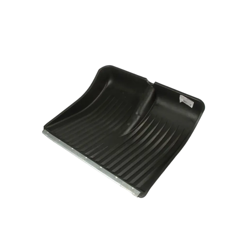 Лопата снеговая пласт. 515 х 410 мм с алюминиевой планкой, без черенка