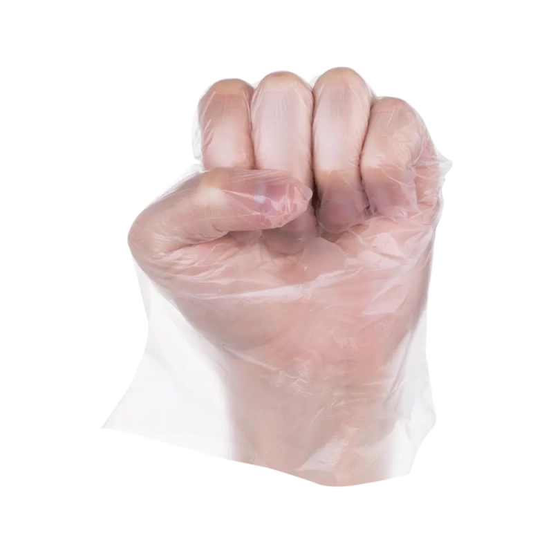 Перчатки полиэтиленовые, 100 шт/уп. 1611 р.L Перчатки полиэтиленовые, 100 шт/уп. 1611 р.L