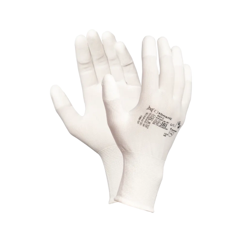 Перчатки с част полиуретановым покрытием арт.1420 (р M)