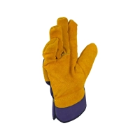 Перчатки спилковые комбинированные утеплённые Перчатки спилковые комбинированные утеплённые