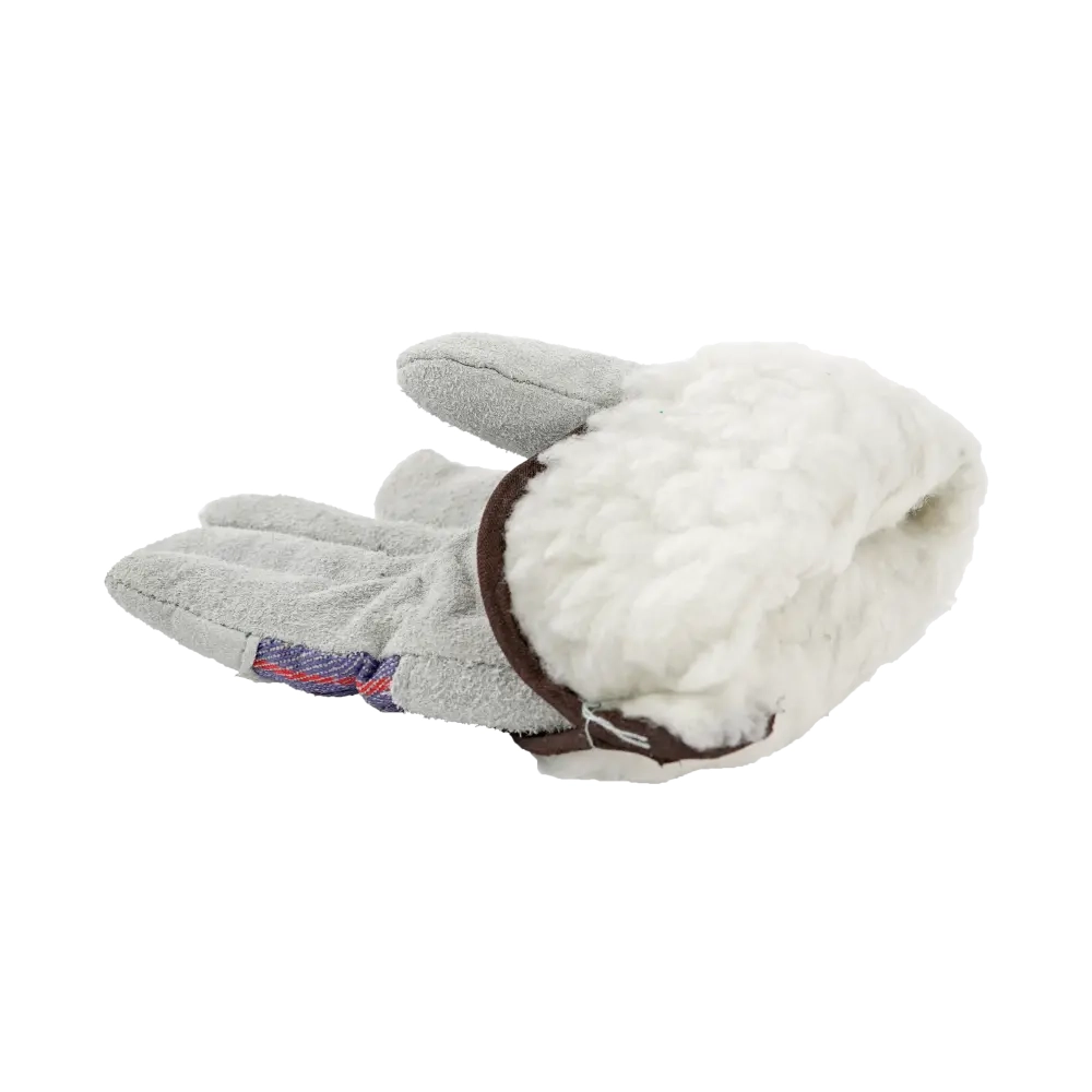 Перчатки спилковые комбинированные утеплённые Ангара 0115 Перчатки спилковые комбинированные утеплённые Ангара 0115