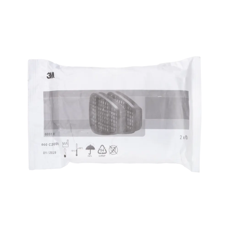 Фильтр маски, полумаски 3M 6057 АВЕ1 от паров, газов, 2 шт/уп Фильтр маски, полумаски 3M 6057 АВЕ1 от паров, газов, 2 шт/уп