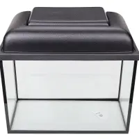 Аквариум Голд Фиш Прямоугольный 15 литров с крышкой и диодной лампой