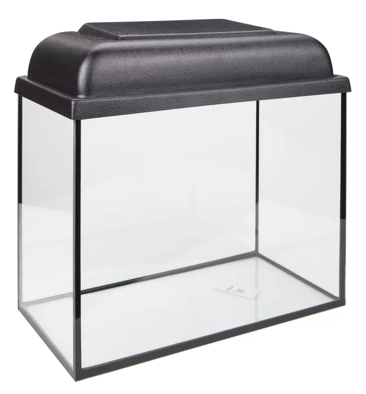 Аквариум Голд Фиш Прямоугольный 20 литров с крышкой и диодной лампой