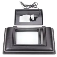 Аквариум Голд Фиш Прямоугольный 20 литров с крышкой и диодной лампой