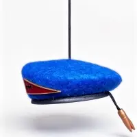 Мини голубой берет Разведка ВДВ СССР