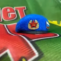 Мини голубой берет ВДВ