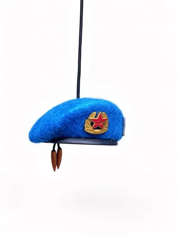 Мини голубой берет Разведка ВДВ