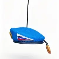 Мини голубой берет Разведка ВДВ