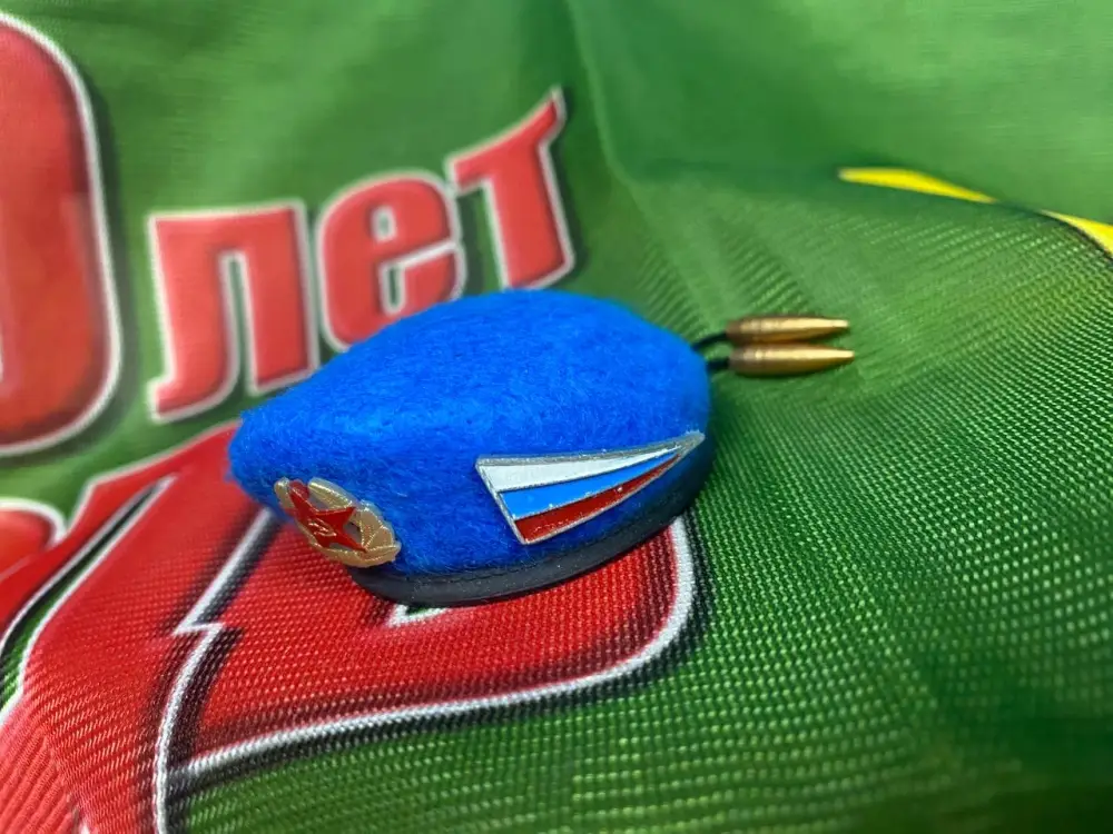 Мини голубой берет ВДВ