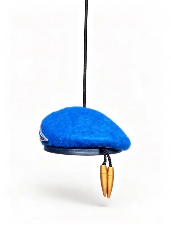 Мини голубой берет ВДВ