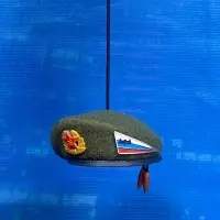 Мини оливковый берет РАЗВЕДКИ