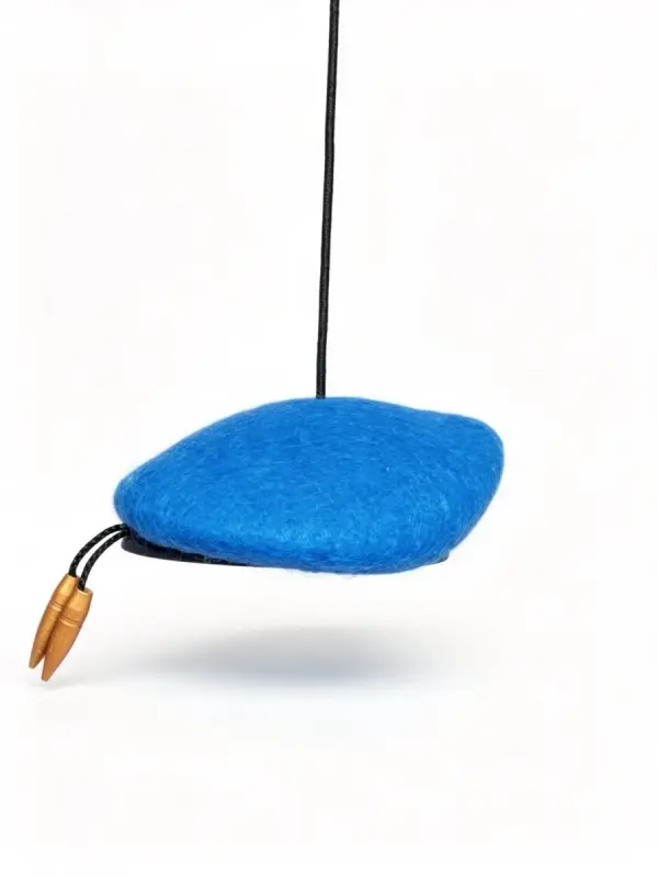 Мини голубой берет Разведка ВДВ