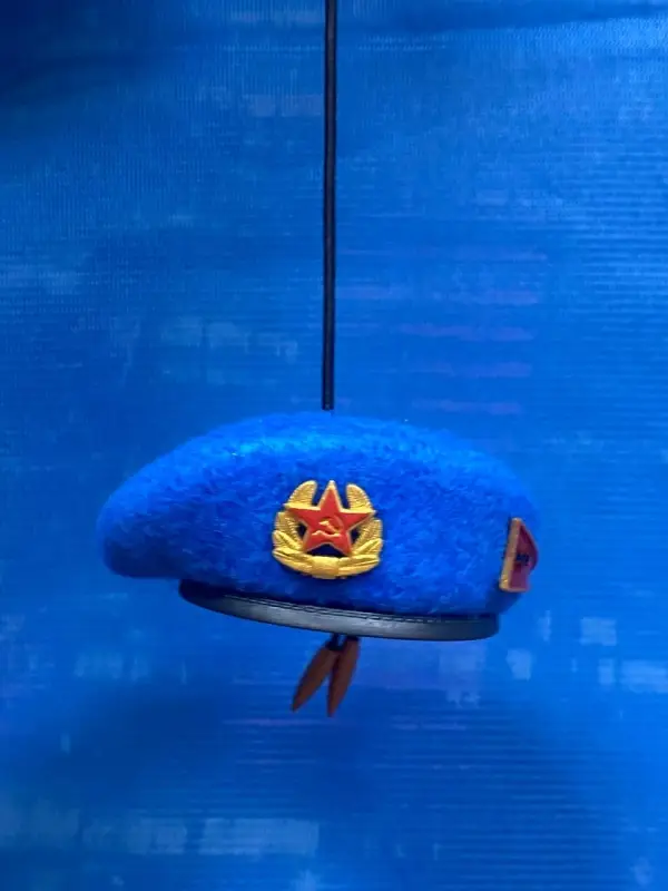 Мини голубой берет Разведка ВДВ СССР