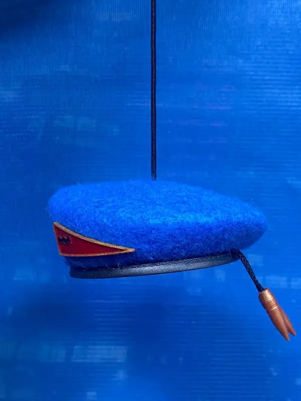 Мини голубой берет Разведка ВДВ СССР