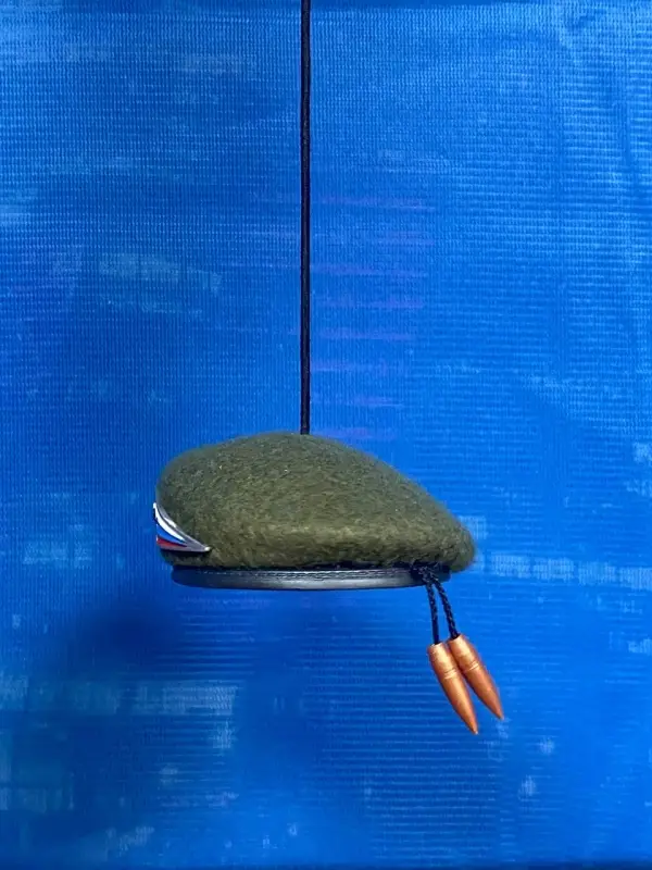 Мини оливковый берет РАЗВЕДКИ